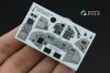 Quinta Studio QDS+32230 Tornado IDS Italian 3D-Printed & coloured Interior on decal paper (Italeri) (Small version) (with 3D-printed resin parts) 1/32